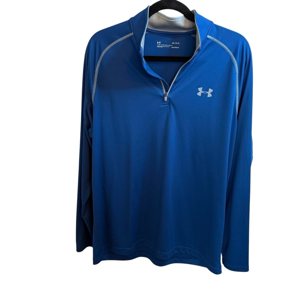 Under Armour Blue Long Sleeve 1/4 Zip Lightweight Jacket